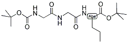 Boc-Gly-Gly-Nva-OtBu 结构式