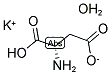 L-ASPARTIC ACID POTASSIUM SALT HEMIHYDRATE 结构式