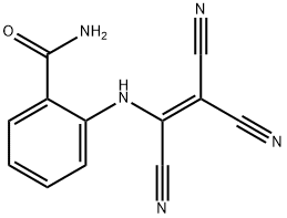 2-((1,2,2-TRINITRILOVINYL)AMINO)BENZAMIDE 结构式