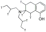 8-HYDROXY-DPAT, [PROPYL-2,3-RING 1,2,3-3H] 结构式