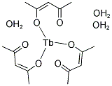 TERBIUM 2,4-PENTANEDIONATE, TRIHYDRATE 结构式