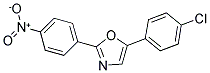 5-(4-CHLORO-PHENYL)-2-(4-NITRO-PHENYL)-OXAZOLE 结构式