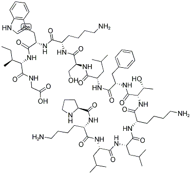 SEMINALPLASMIN FRAGMENT (SPF) ANALOG 结构式