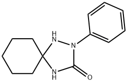 2-PHENYL-1,2,4-TRIAZASPIRO[4.5]DECAN-3-ONE 结构式