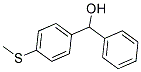 (4-(甲硫基)苯基)(苯基)甲醇 结构式