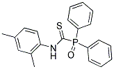 N-(2,4-DIMETHYLPHENYL)OXO(DIPHENYL)PHOSPHORANECARBOTHIOAMIDE 结构式