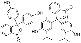 PHENOLPHTHALEIN-THYMOLPHTHALEIN 结构式