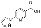 6-(1H-PYRAZOL-1-YL)NICOTINIC ACID 结构式