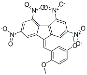 9-(2,5-DIMETHOXYBENZYLIDENE)-2,4,5,7-TETRANITRO-9H-FLUORENE 结构式