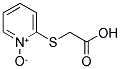 (1-OXY-PYRIDIN-2-YLSULFANYL)-ACETIC ACID 结构式