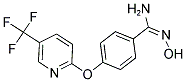 N'-HYDROXY-4-([5-(TRIFLUOROMETHYL)-2-PYRIDINYL]OXY)BENZENECARBOXIMIDAMIDE 结构式