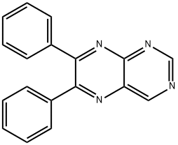6,7-DIPHENYLPTERIDINE 结构式