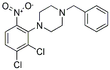1-BENZYL-4-(2,3-DICHLORO-6-NITROPHENYL)PIPERAZINE 结构式
