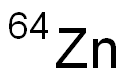 锌64ZN 溶液(确认同位素丰度比) 结构式