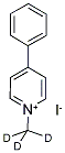 1-(METHYL-D3)-4-PHENYLPYRIDINIUM IODIDE 结构式