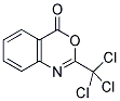 2-(TRICHLOROMETHYL)-4H-3,1-BENZOXAZIN-4-ONE 结构式