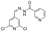 N'3-[(2,6-Dichloro-4-pyridyl)methylidene]pyridine-3-carbohydrazide 结构式