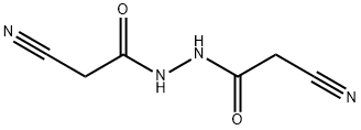 2-氰基-N'-(2-氰基乙酰基)乙酰肼 结构式