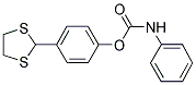 4-(1,3-DITHIOLAN-2-YL)PHENYL N-PHENYLCARBAMATE 结构式