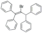 (2-BROMO-1,3,3-TRIPHENYLPROP-1-ENYL)BENZENE 结构式