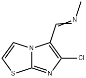 N-[(6-CHLOROIMIDAZO[2,1-B][1,3]THIAZOL-5-YL)METHYLENE]-N-METHYLAMINE 结构式