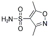 3,5-DIMETHYLISOXAZOLE-4-SULFONAMIDE 结构式