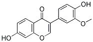 3'-METHOXYDAIDZEIN 结构式