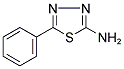 2-氨基-5-苯基-1,3,4-噻二唑 结构式