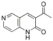 3-ACETYL-1,6-NAPHTHYRIDIN-2(1H)-ONE 结构式