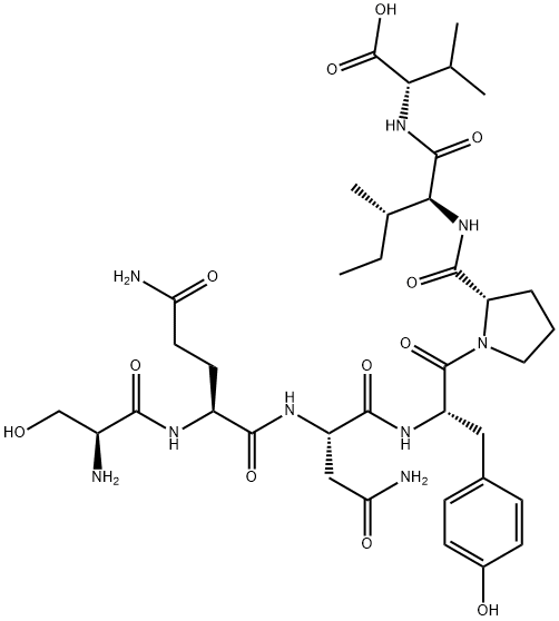 SER-GLU-ASN-TYR-PRO-ILE-VAL 结构式