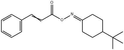 1-(TERT-BUTYL)-4-[(CINNAMOYLOXY)IMINO]CYCLOHEXANE 结构式