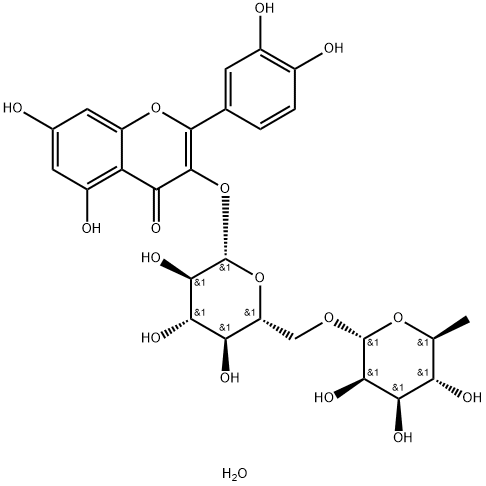 RUTIN TRIHYDRATE 结构式