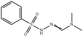 N,N-DIMETHYL-N'-(PHENYLSULFONYL)HYDRAZONOFORMAMIDE 结构式