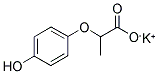 2-(4-Hydroxyphenoxy)propionic acid potassium salt 结构式