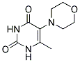 5-MORPHOLINO-6-METHYLURACIL 结构式