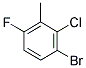 3-BROMO-2-CHLORO-6-FLUOROTOLUENE 结构式