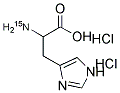 DL-HISTIDINE 2HCL (ALPHA-15N) 结构式
