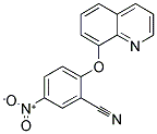 5-NITRO-2-(8-QUINOLYLOXY)BENZENECARBONITRILE 结构式