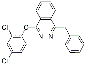 1-BENZYL-4-(2,4-DICHLOROPHENOXY)PHTHALAZINE 结构式