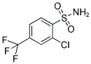 2-CHLORO-4-(TRIFLUOROMETHYL)BENZENESULFONAMIDE 结构式