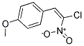 1-(2-CHLORO-2-NITROVINYL)-4-METHOXYBENZENE 结构式