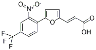 3-(5-[2-NITRO-4-(TRIFLUOROMETHYL)PHENYL]-2-FURYL)ACRYLIC ACID 结构式