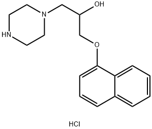 1-(Naphthalen-1-yloxy)-3-(piperazin-1-yl)propan-2-oldihydrochloride