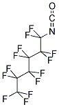 (PERFLUORO-1-HEXYL)ISOCYANATE 结构式