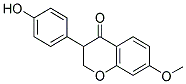 DIHYDROISOFORMONONETIN 结构式