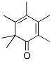 HEXAMETYLCYCLOHEXA-2,4-DIENONE 结构式