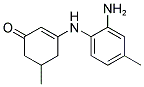 3-((2-AMINO-4-METHYLPHENYL)AMINO)-5-METHYLCYCLOHEX-2-EN-1-ONE 结构式