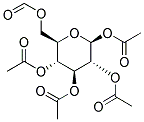 2,3,5-TRI(ACETYLOXY)-6-(FORMYLOXYMETHYL)TETRAHYDRO-2H-PYRAN-4-YL ACETATE 结构式