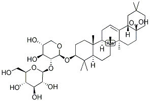 鹅掌草皂苷B 结构式