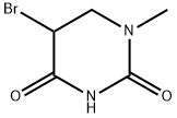 5-BROMO-1-METHYLHEXAHYDROPYRIMIDINE-2,4-DIONE 结构式